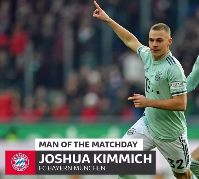  基米希全能发挥,德甲边后卫位置树立新标杆  